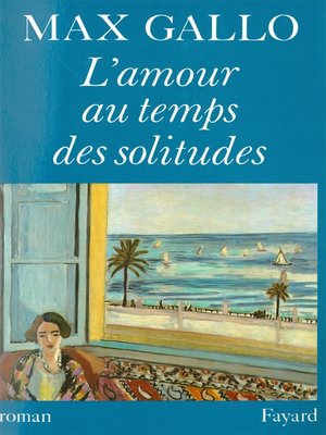cover image of L'Amour au temps des solitudes